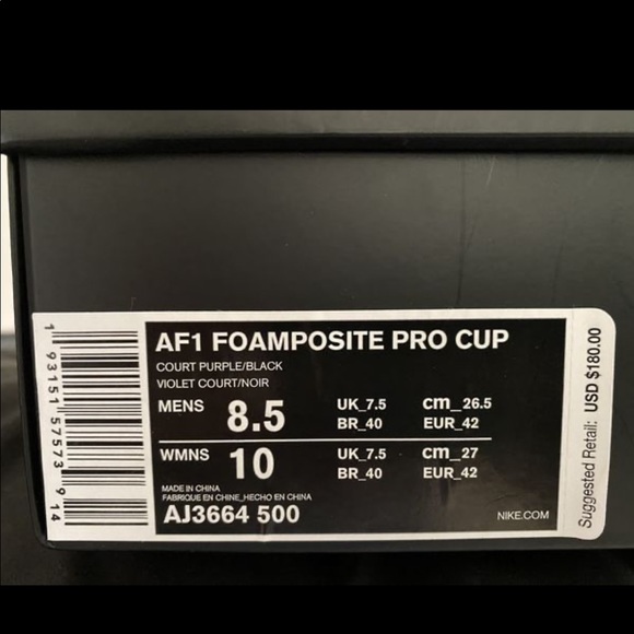 AF1 Foamposites Pro Cup - Picture 2 of 7